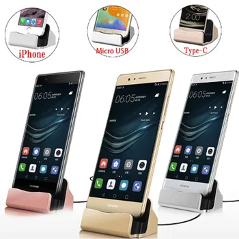 Док-станция за смартфон Зарядно Устройство За Samsung S20 S21 FE Plus Ultra A32 A52 A72 Mi11T Pro Xiaomi Mi 11T Pro 11 11i Mi11 Зареждане Изображение