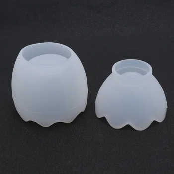Епоксидни форма, контейнер за бижута за яйца Форма за сапун, кристална декорация, форми от силиконовата смола Изображение