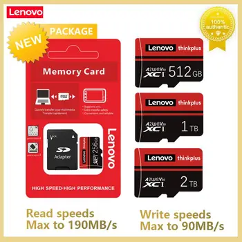 Lenovo U3 V30 A2 Флаш карта памет 128 GB Micro SD TF карта 1 TB Extreme PRO 512 GB 256 GB cartao de memoria за nintendo Switch Нова Изображение