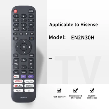 ZF се прилага към EN2N30H за домашно дистанционно управление Hisense Smart TV, съвместим с 55A6030GMV 55A6050GMV Изображение