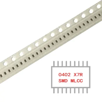 МОЯТА ГРУПА 100ШТ Керамични кондензатори SMD MLCC CER 0,033 ICF 50 В X7R 0402 в наличност Изображение