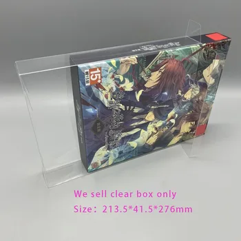 Прозрачен калъф от PET материал за игралната конзола SWITCH NS, версия HK за Otome Game Ricordo, лимитирана серия, кутия за съхранение, дисплей Изображение