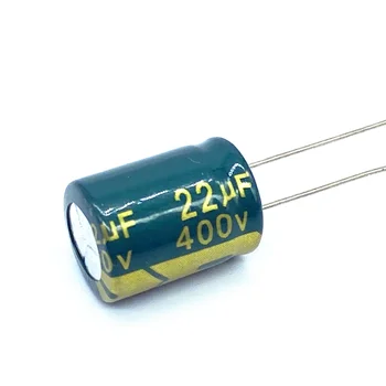 5 бр./лот 400V22UF висока честота на низкоомный 400V 22UF алуминиеви електролитни кондензатори с размери 13*17 20% Изображение