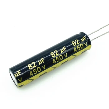10 бр./лот 82 icf 450 82 icf алуминиеви електролитни кондензатори размер от 13 * 50 20% Изображение