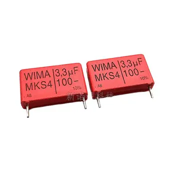 10 бр./WIMA 100 335 3,3 icf 100 В 3U3 МКС4 Разстояние между контактите 22,5 Аудио Кондензатор Изображение
