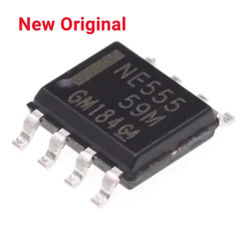 (10 парчета) Нов оригинален точност таймер за чип NE555DR СОП-8 Изображение