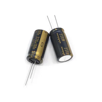 1БР 100V330UF KZ 18X35,5 електролитни кондензатори NICHICON FW кондензатор за Hi-Fi аудио Изображение