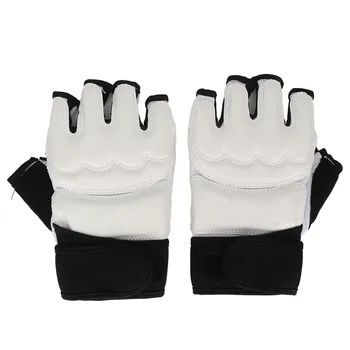 Боксови ръкавици Ергономични Дишащи предпазни преносими ръкавици за таекуондо ПУ за тренировка на боксови круши за деца и възрастни Изображение