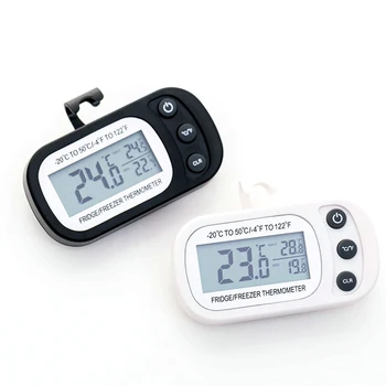 Измерване на температура, Точност дигитален термометър, Окачен Електронен термометър, Кухненски Инструменти и приспособления -20-50 Битови LCD дисплеи Изображение