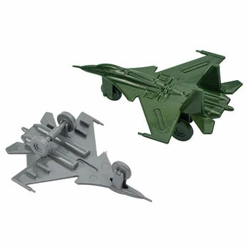 WW2 Военно-въздушни сили, изтребител, строителни блокове, Армейски оръжия на самолет, класически пластмасов модел, тухла, играчката 