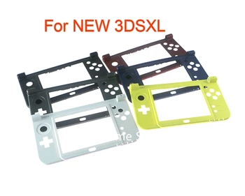 за новата средна капачки 3DS LL 6 цвята, освен това, Новата Оригинална долната обвивка на 3DS XL, средната рамка, защитно покритие Изображение
