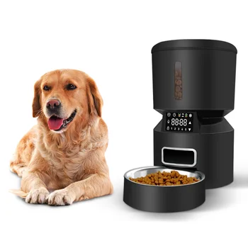 AmazonTop Продажба, директна доставка, интелигентен автоматичен фидер на Hristo за домашни любимци, за кучета, котки Изображение