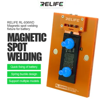 Устройство за магнитна хлътва заваряване RELIFE RL-936WD за батерията на iPhone преди няколко модели, Инструменти за ремонт на батерията RELIFE RL-936WD Magne Изображение