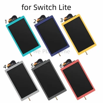 За NS Switch Lite Взаимозаменяеми LCD дисплей, сензорен екран, Пълен дигитайзер възли за конзолата Nintendo Switch Lite Изображение