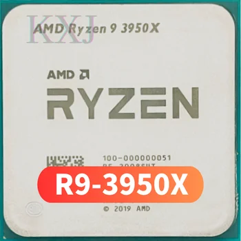 AMD Ryzen 9 3950X R9 3950X 3,5 Ghz 16-ядрени 32-стрийминг процесор на 7 Нм L3 = 64 М 100-000000051 Гнездо AM4 Изображение