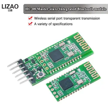 Модул за сериен порт LIZAO HC-08 HC08 Безжична Bluetooth 4.0 RF Предавател Подкрепа за 9600 Бита/с Микроконтролер ниска мощност 3.3 Изображение