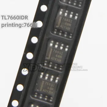 5 бр./лот, TL7660IDR, TL7660I, коприна ситопечат, 7660I, СОП-8, оригинална опаковка, оригинален чип регулатор на напрежението Изображение