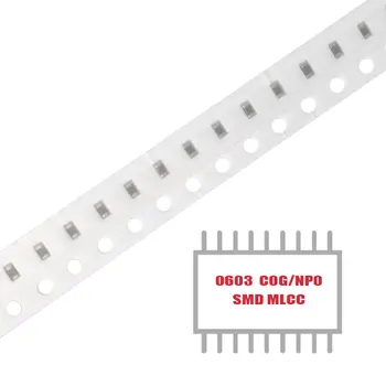 МОЯТА ГРУПА 100ШТ SMD MLCC CAP CER 7,8 PF 100V NP0 0603 Многослойни керамични кондензатори за повърхностен монтаж в наличност Изображение